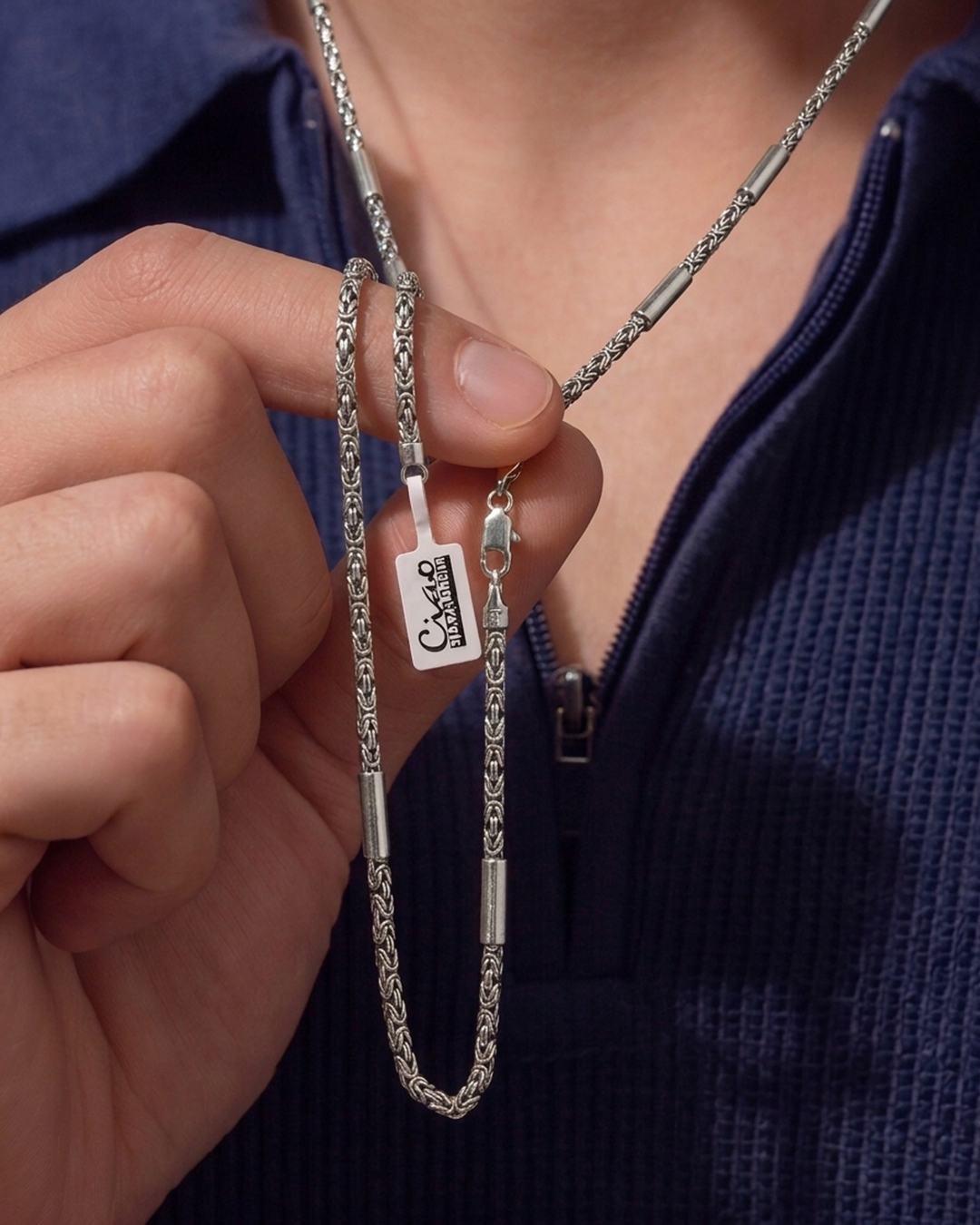 Men's 925 sterling silver chain