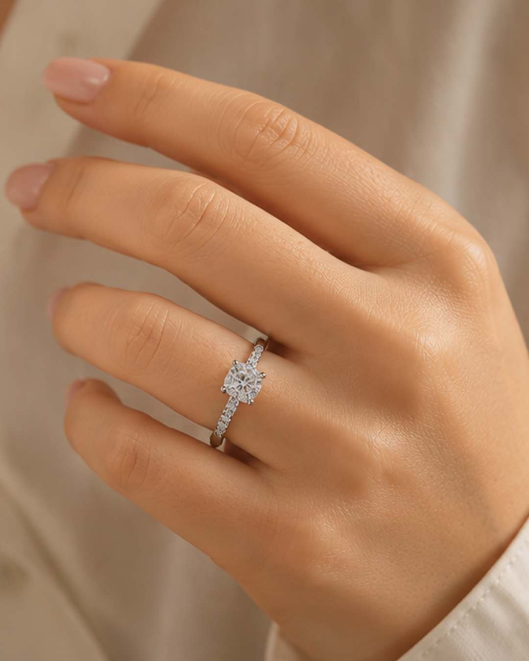 Eternal Promise Ring 925 sterling silver - Image 2